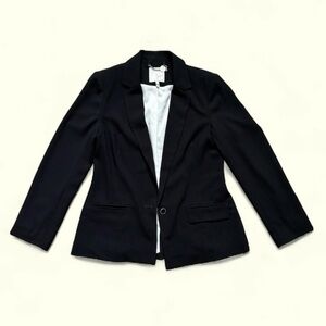 Black Joie single-breasted blazer - classic tailored jacket